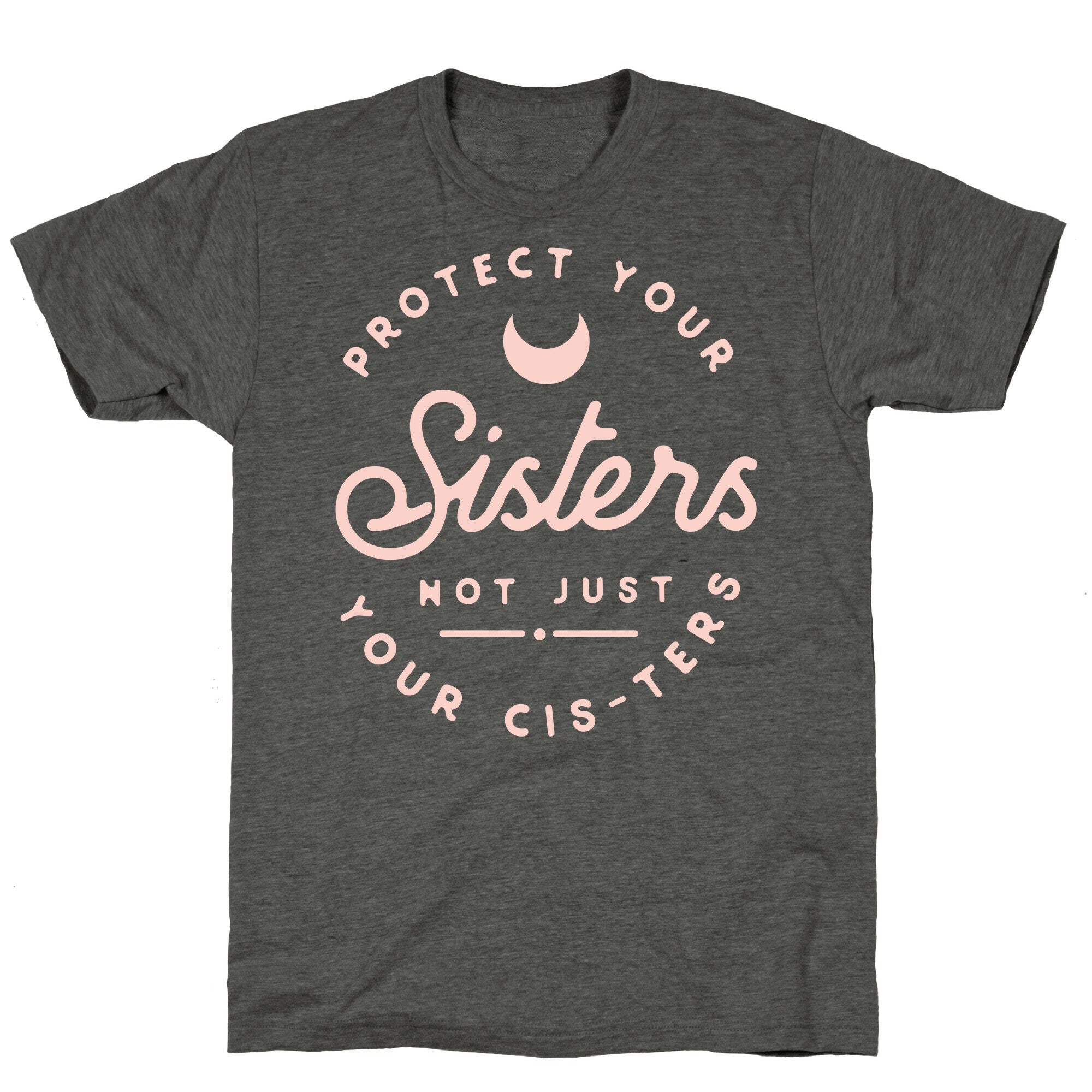 Protect Your Sisters NOt Just YOur Cis-ters Unisex Triblend Tee